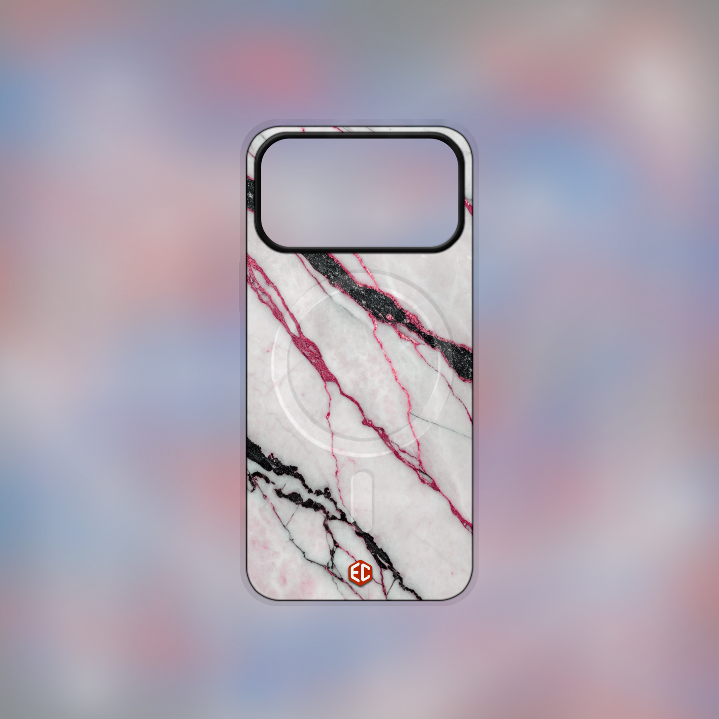 Cracked Marble – Pink Pulse